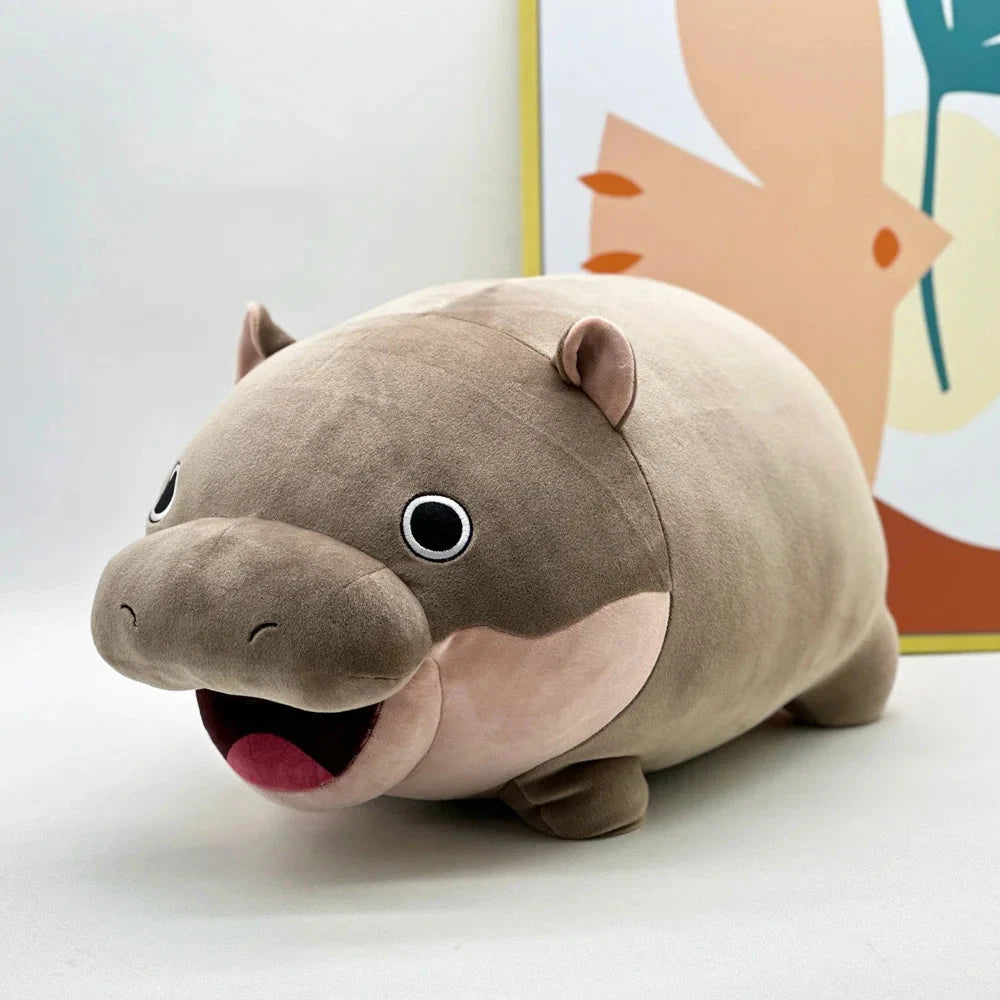 kawaiies-softtoys-plushies-kawaii-plush-Kawaii Moo Deng Baby Hippo Plushie Soft toy
