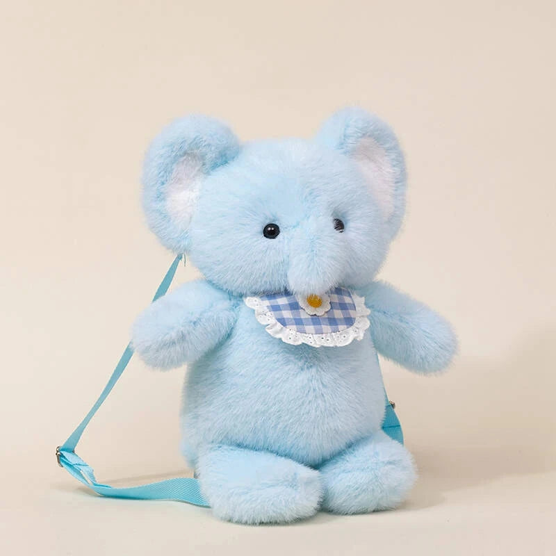 kawaiies-softtoys-plushies-kawaii-plush-Kawaii Petite Besties Plush Backpack Bags Elephant