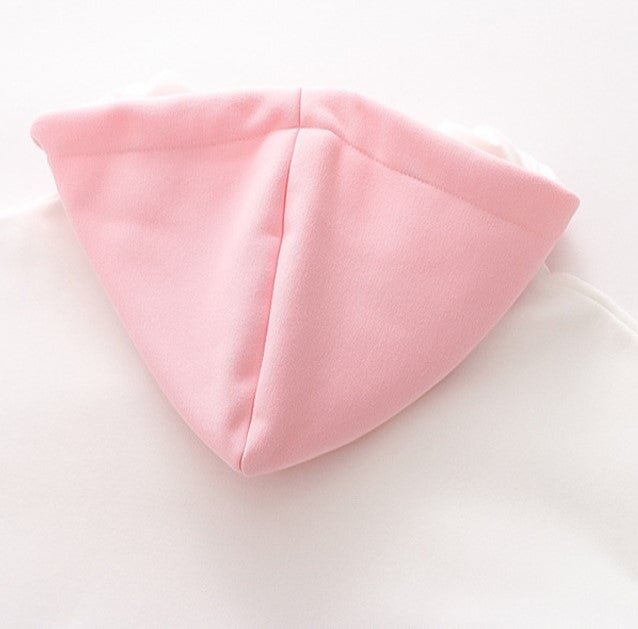 kawaiies-softtoys-plushies-kawaii-plush-Kawaii Pink Purple White Bunny Strawberry Three-tone Hoodie Hoodies