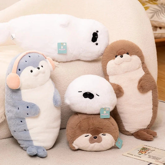 kawaiies-softtoys-plushies-kawaii-plush-Kawaii Seal Plushie Family Soft toy