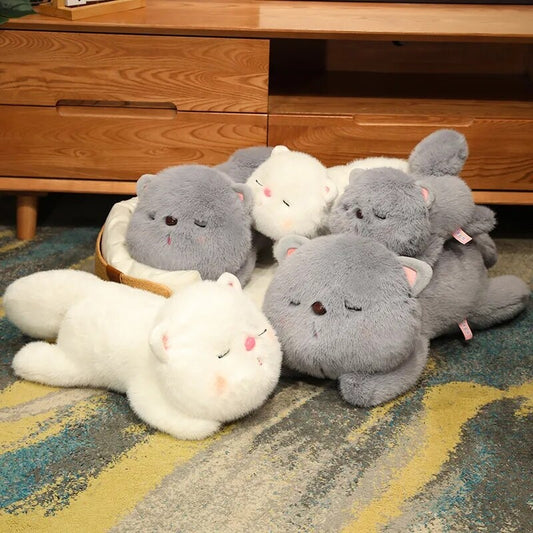 kawaiies-softtoys-plushies-kawaii-plush-Kawaii Soft Sleeping Cat Soft toy