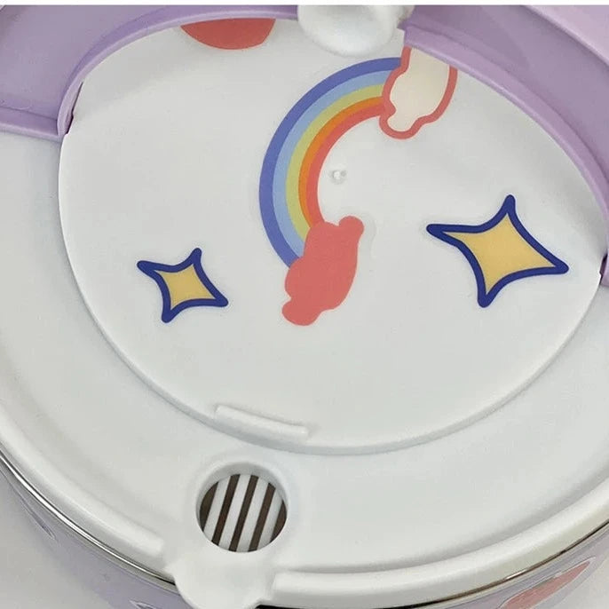 kawaiies-softtoys-plushies-kawaii-plush-Kawaii Stainless Steel White Purple Ramen Bowl Home Decor
