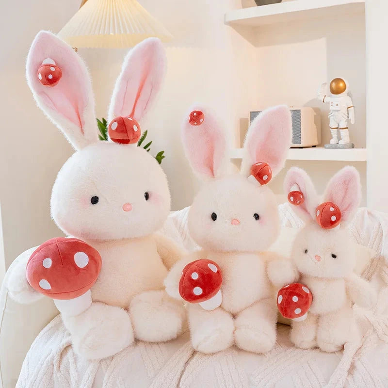 kawaiies-softtoys-plushies-kawaii-plush-Kawaii White Bunny Mushroom Plushie Soft toy 40cm