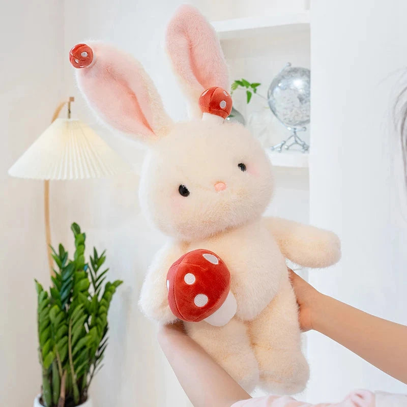 kawaiies-softtoys-plushies-kawaii-plush-Kawaii White Bunny Mushroom Plushie Soft toy