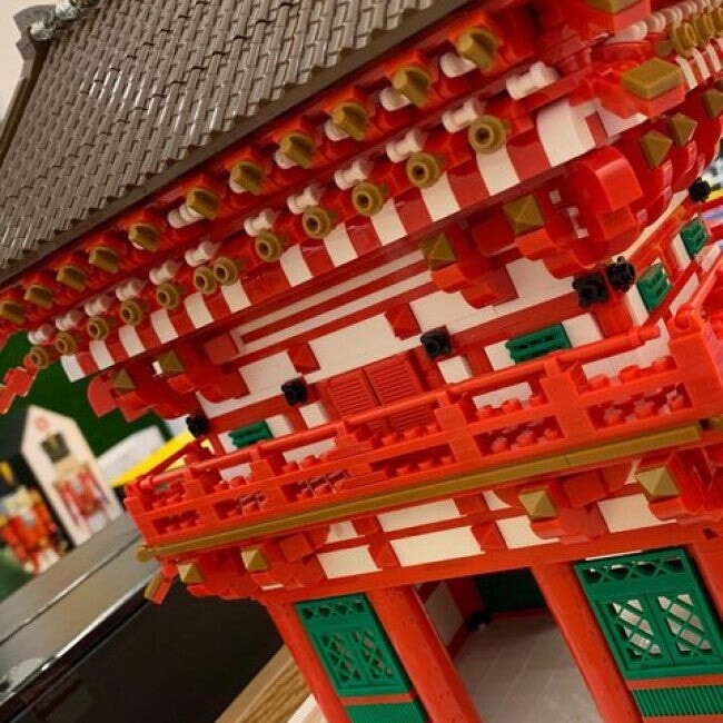 kawaiies-softtoys-plushies-kawaii-plush-Kiyomizu-dera Niomon Gate Kyoto Japan Building Blocks Build it