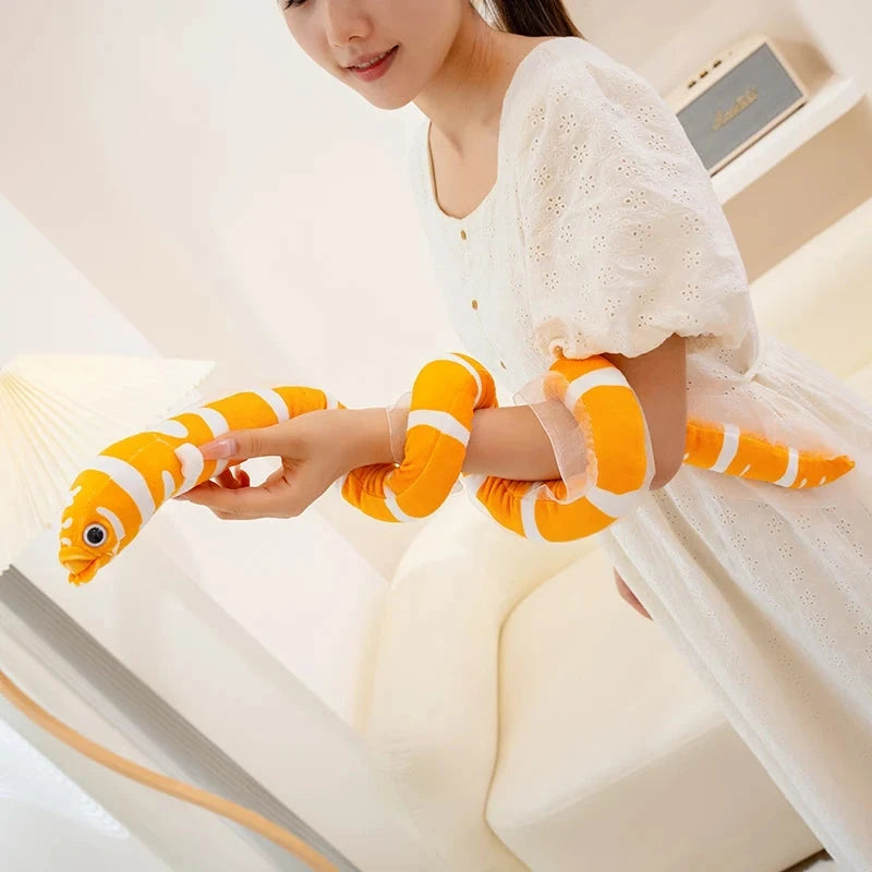 kawaiies-softtoys-plushies-kawaii-plush-. Kumo and Nami Lifelike Sea Eel Plushies Soft toy