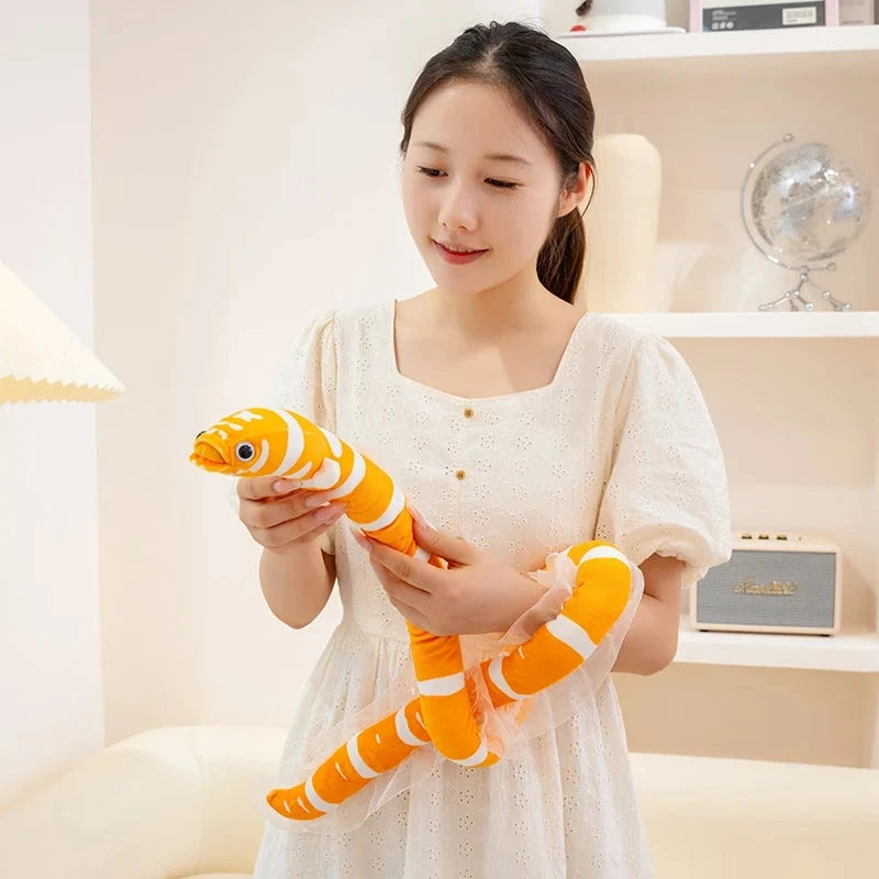 kawaiies-softtoys-plushies-kawaii-plush-. Kumo and Nami Lifelike Sea Eel Plushies Soft toy