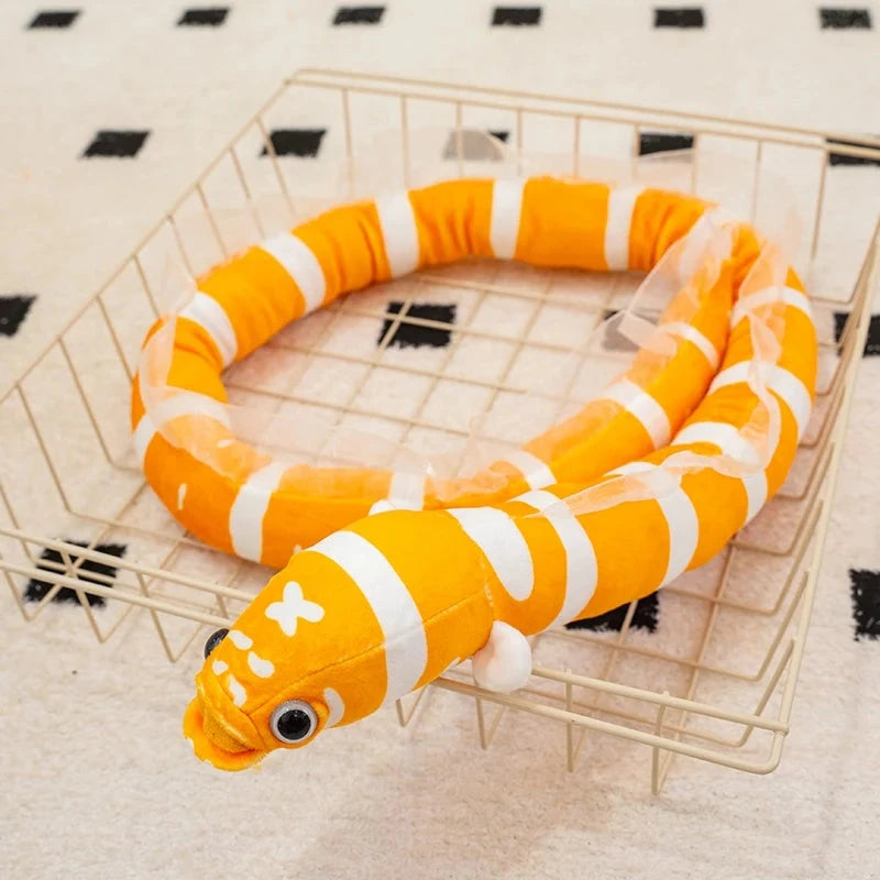 kawaiies-softtoys-plushies-kawaii-plush-. Kumo and Nami Lifelike Sea Eel Plushies Soft toy