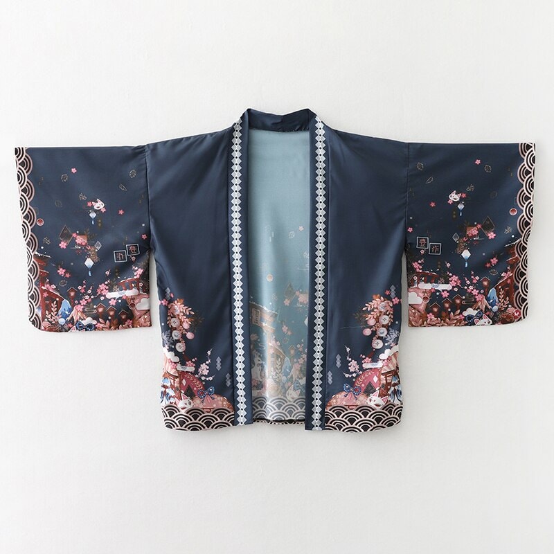 kawaiies-softtoys-plushies-kawaii-plush-Legendary Japanese Royal Samurai Print Kimono Kimono