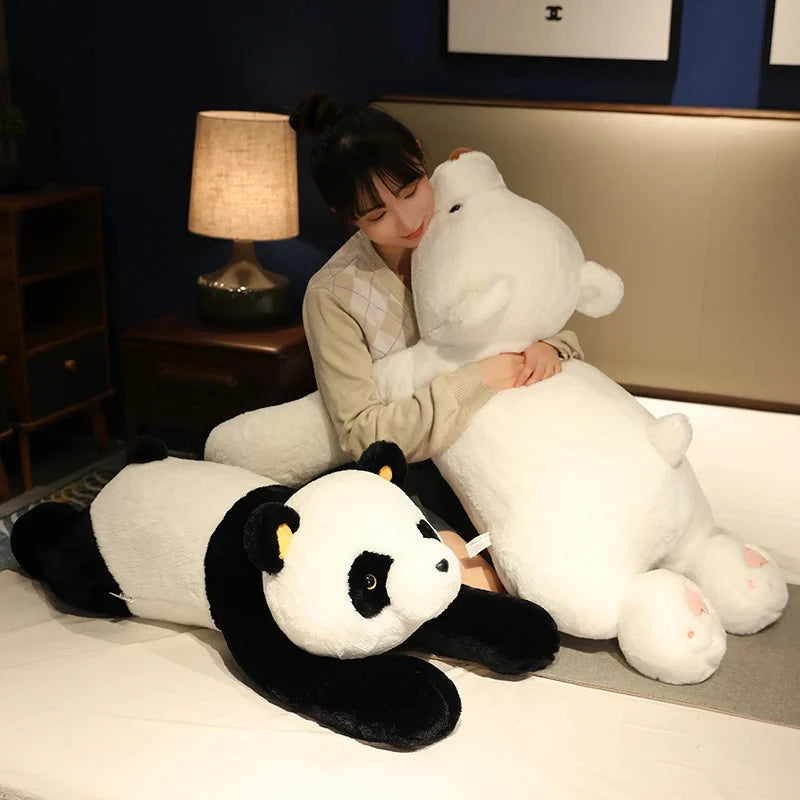 kawaiies-softtoys-plushies-kawaii-plush-Long Giant Cuddly Teddy Bear Panda Polar Bear Plushies Soft toy