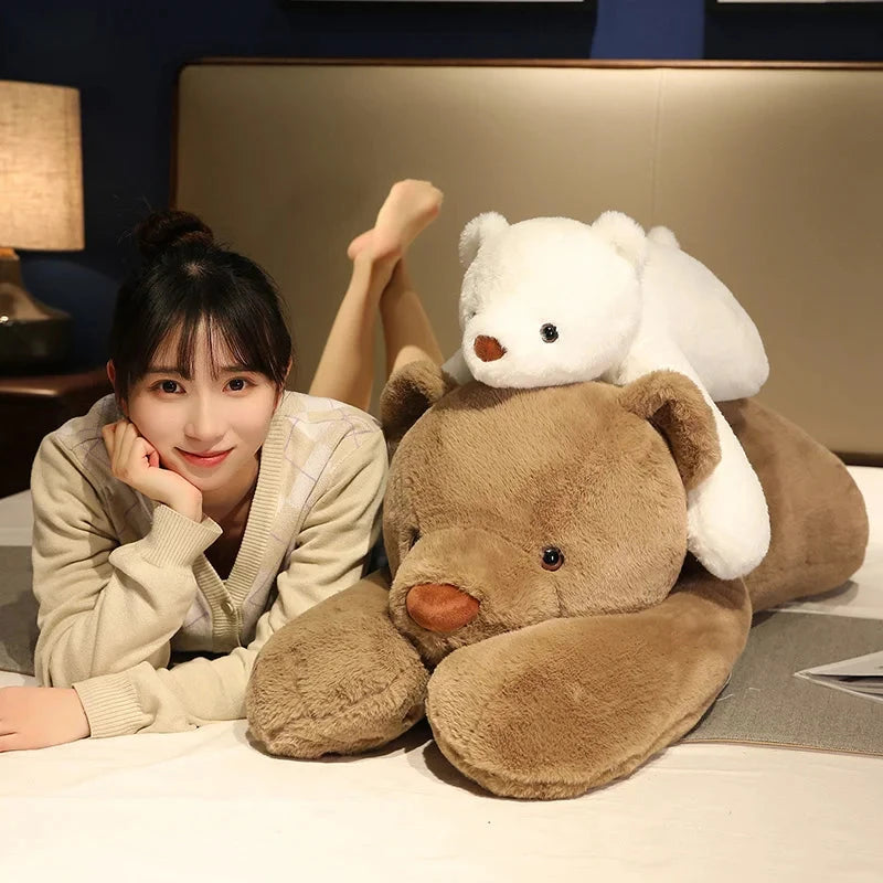 kawaiies-softtoys-plushies-kawaii-plush-Long Giant Cuddly Teddy Bear Panda Polar Bear Plushies Soft toy