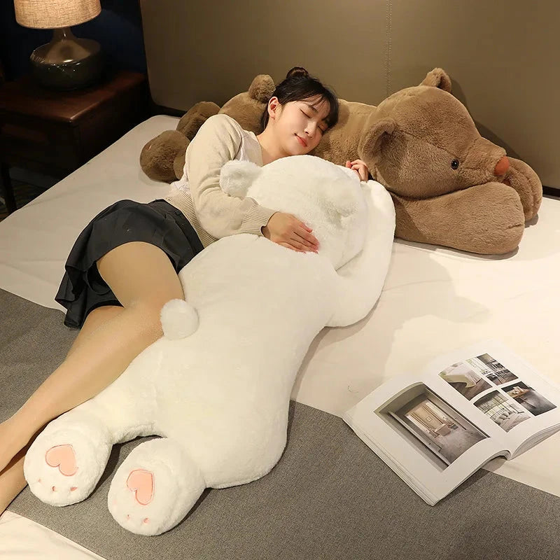 kawaiies-softtoys-plushies-kawaii-plush-Long Giant Cuddly Teddy Bear Panda Polar Bear Plushies Soft toy