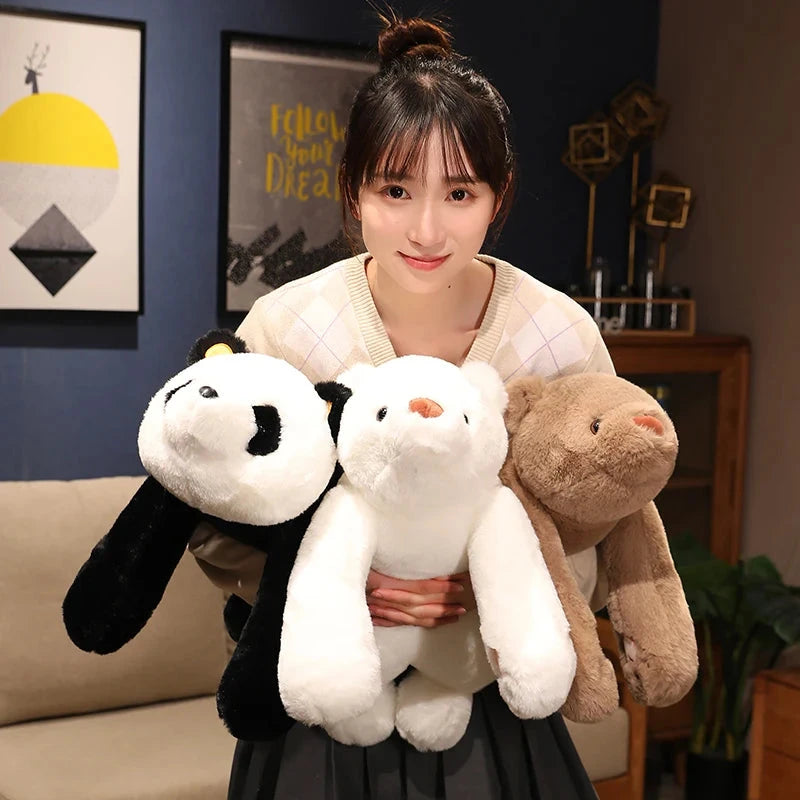 kawaiies-softtoys-plushies-kawaii-plush-Long Giant Cuddly Teddy Bear Panda Polar Bear Plushies Soft toy