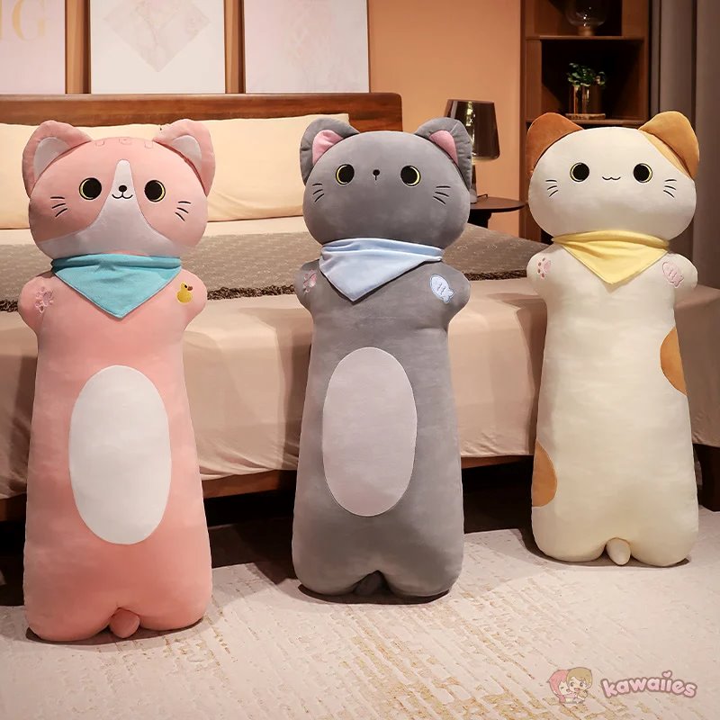 kawaiies-softtoys-plushies-kawaii-plush-Long Snuggle Neeko Cat Buddies Soft toy