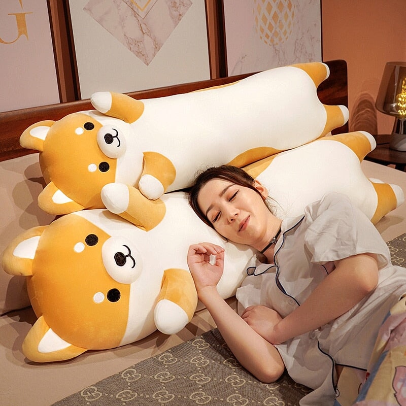 kawaiies-softtoys-plushies-kawaii-plush-Long Snuggle Shiba Buddy Plushies Soft toy 