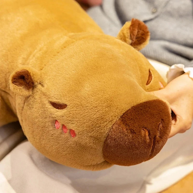 kawaiies-softtoys-plushies-kawaii-plush-Long Snuggly Capybara Plushies Soft toy
