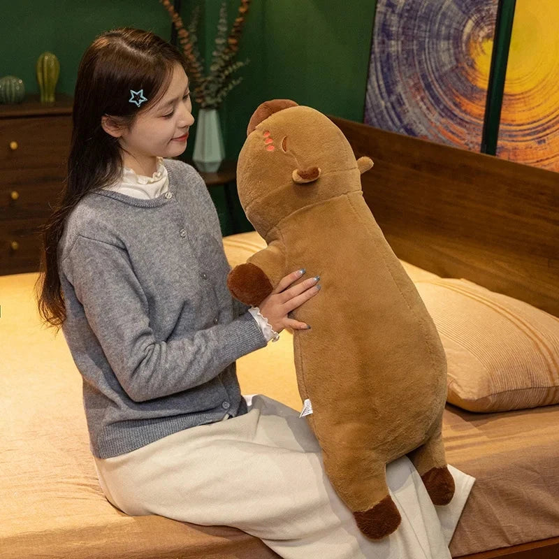 kawaiies-softtoys-plushies-kawaii-plush-Long Snuggly Capybara Plushies Soft toy