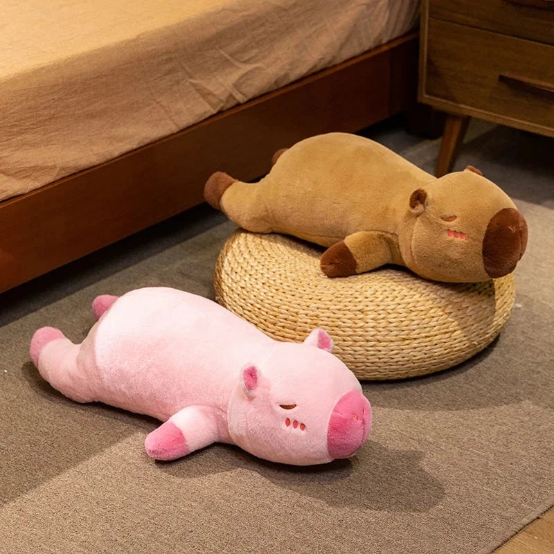 kawaiies-softtoys-plushies-kawaii-plush-Long Snuggly Capybara Plushies Soft toy