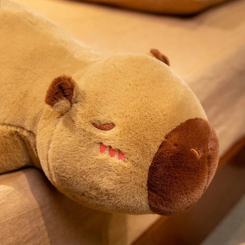 kawaiies-softtoys-plushies-kawaii-plush-Long Snuggly Capybara Plushies Soft toy
