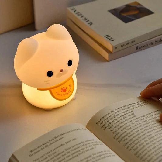 kawaiies-softtoys-plushies-kawaii-plush-Lucky Cat LED Night Light Home Decor