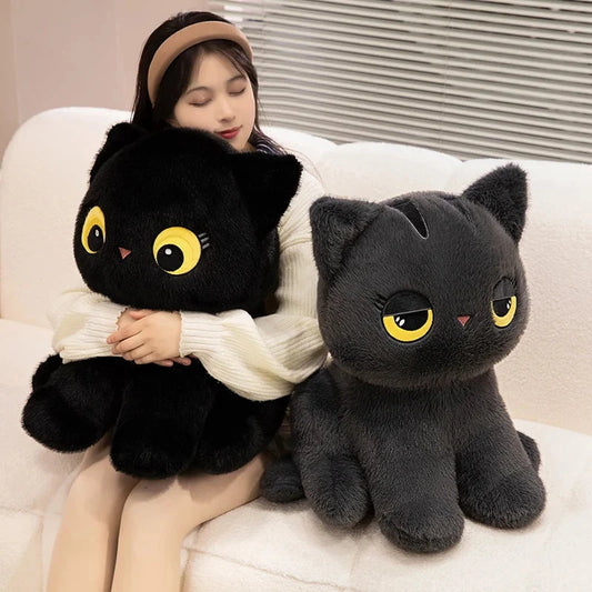 kawaiies-softtoys-plushies-kawaii-plush-Luna & Misty the Fluffy Sitting Cat Plushies Soft toy