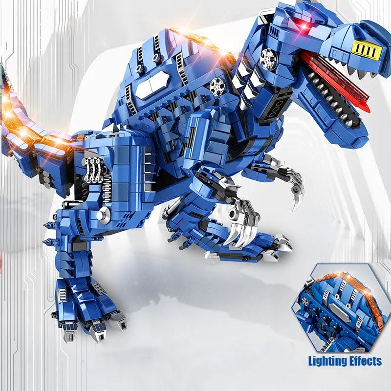 kawaiies-softtoys-plushies-kawaii-plush-Majestic Blue Spinosaurus Building Sets Build it