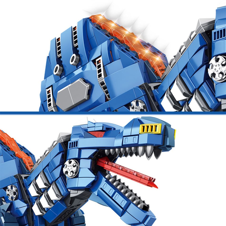 kawaiies-softtoys-plushies-kawaii-plush-Majestic Blue Spinosaurus Building Sets Build it