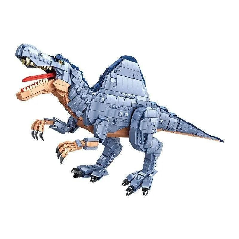 kawaiies-softtoys-plushies-kawaii-plush-Majestic Blue Spinosaurus Building Sets Build it