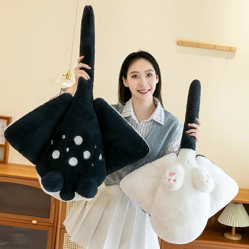 kawaiies-softtoys-plushies-kawaii-plush-Mellow the Kawaii Manta Ray Plushie Soft toy