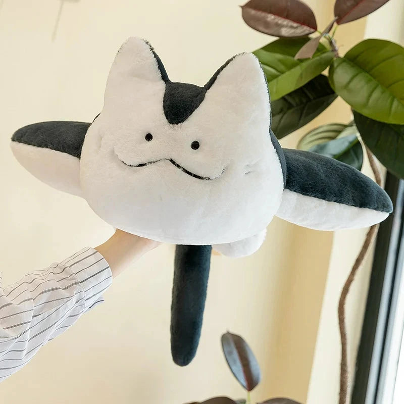 kawaiies-softtoys-plushies-kawaii-plush-Mellow the Kawaii Manta Ray Plushie Soft toy 75cm