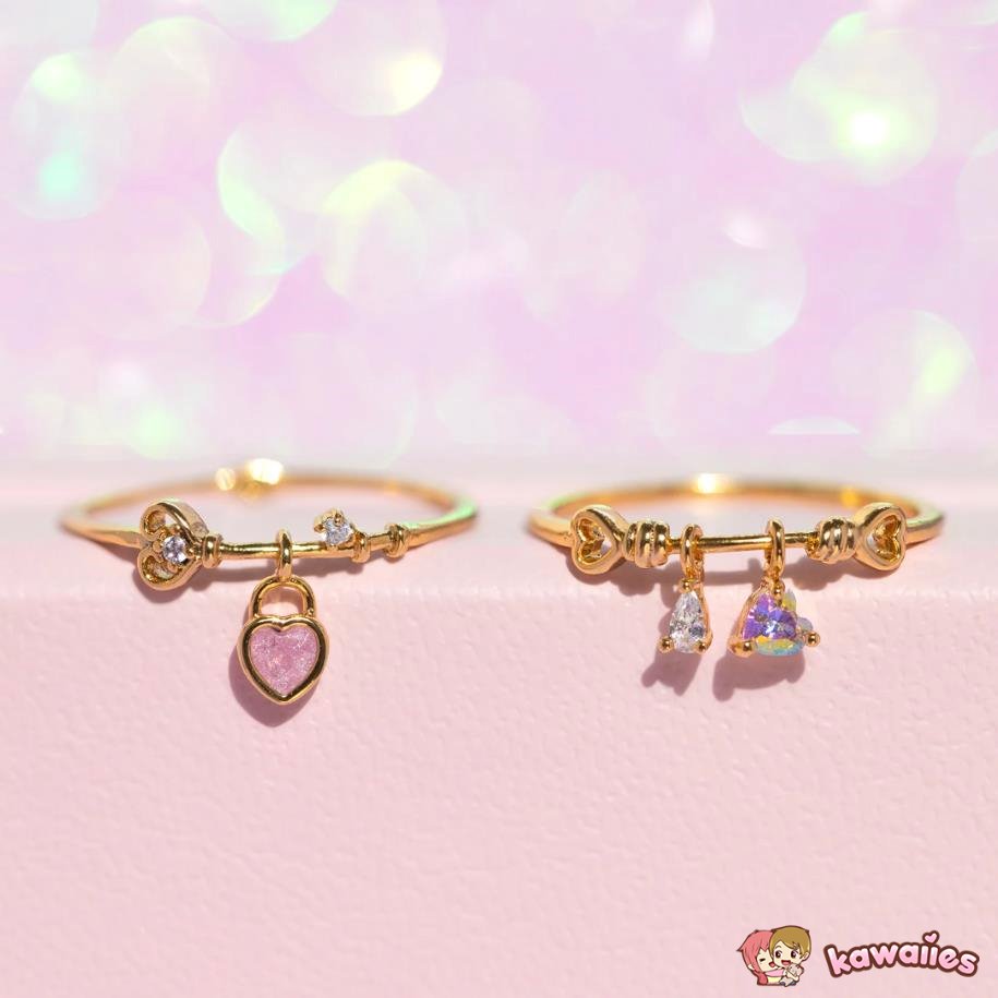 kawaiies-softtoys-plushies-kawaii-plush-Mini Love Heart Adjustable Ring | NEW Ring