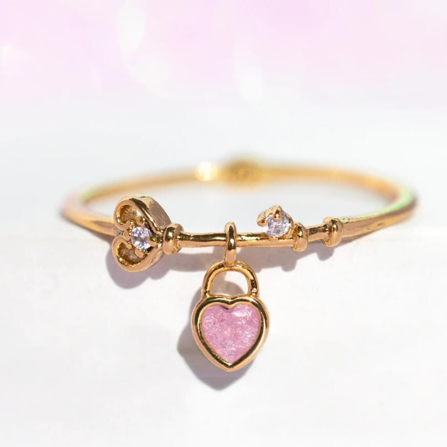 kawaiies-softtoys-plushies-kawaii-plush-Mini Love Heart Adjustable Ring | NEW Ring