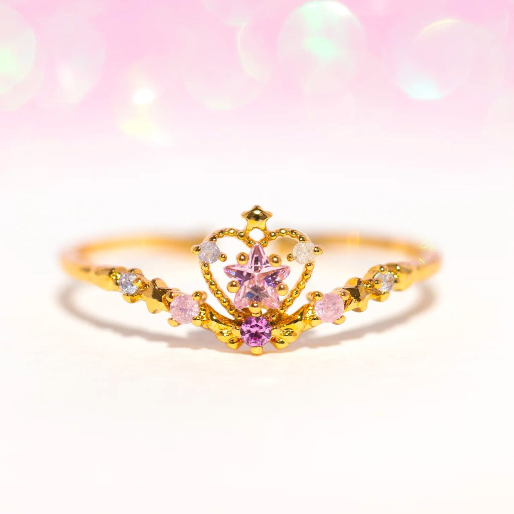 kawaiies-softtoys-plushies-kawaii-plush-Mini Love Heart Adjustable Ring | NEW Ring Pink heart 
