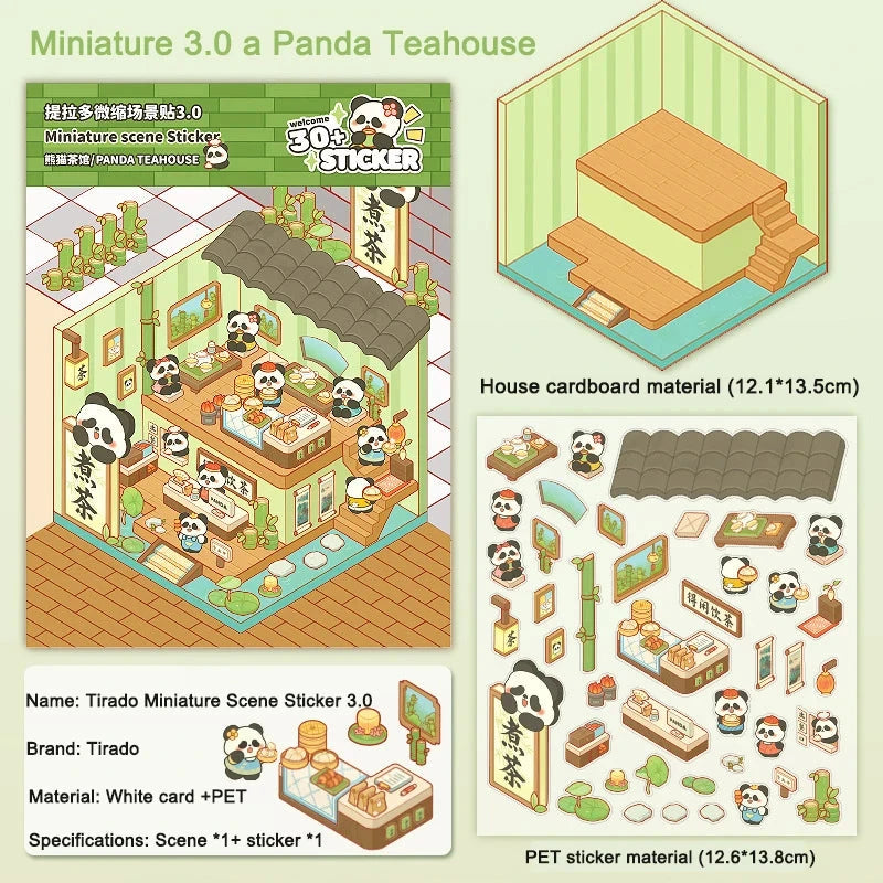 kawaiies-softtoys-plushies-kawaii-plush-Miniature Kawaii Bunny 3D Sticker Scene Accessories F