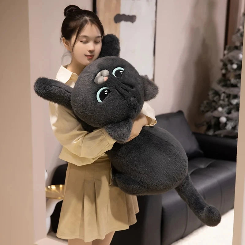 kawaiies-softtoys-plushies-kawaii-plush-Mochi, Marmie & Midnight – Sleepy Cat Plushies Soft toy