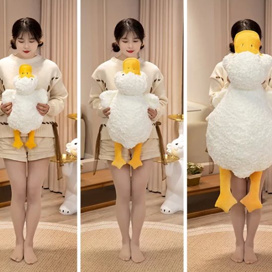 kawaiies-softtoys-plushies-kawaii-plush-Molly the Giant Fluffy White Duck Plushie Soft toy