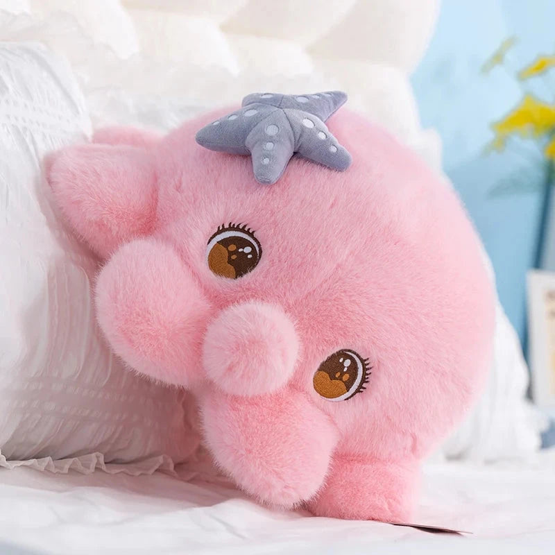 kawaiies-softtoys-plushies-kawaii-plush-Momo the Blushy Pink Octopus Plush Soft toy 30cm