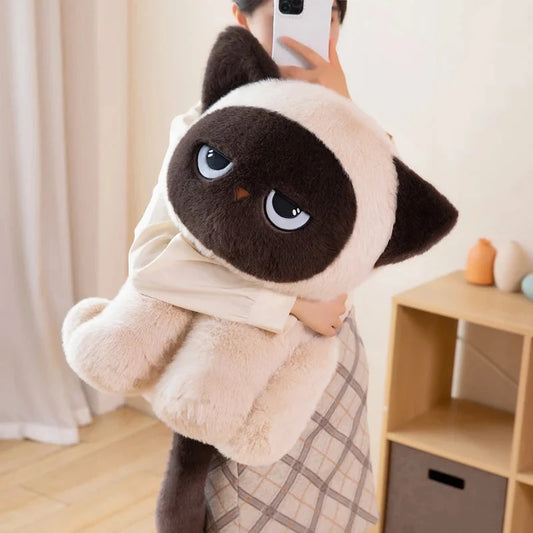 kawaiies-softtoys-plushies-kawaii-plush-Momo the Sitting Kawaii Siamese Cat Soft toy