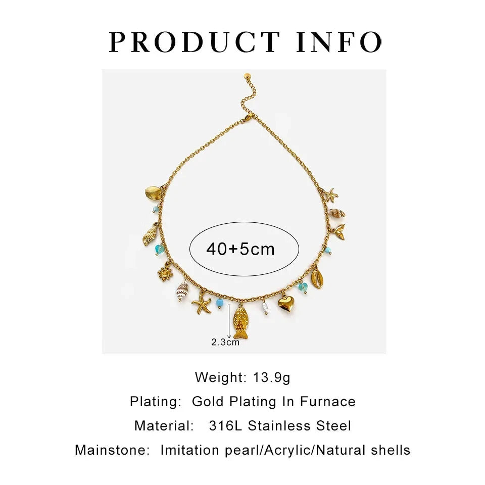 kawaiies-softtoys-plushies-kawaii-plush-Ocean Treasure Charm Necklace Jewelry