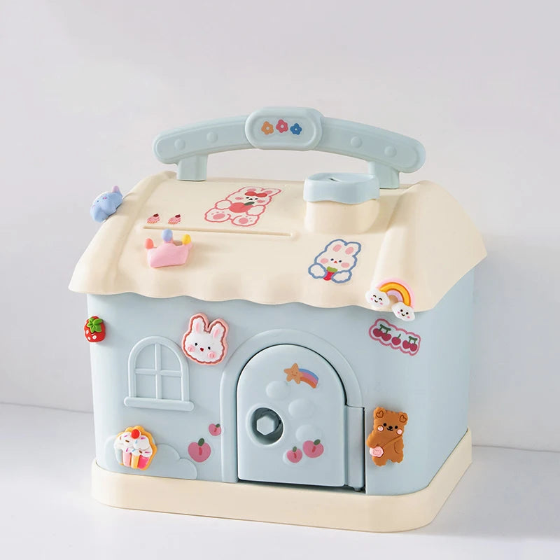 kawaiies-softtoys-plushies-kawaii-plush-Pastel Cloud House Piggy Bank Organisers