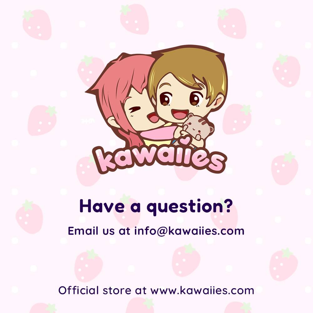 kawaiies-softtoys-plushies-kawaii-plush-Pink Blue Reverse Teardrop Gold-Plated Stud Earrings Earrings 