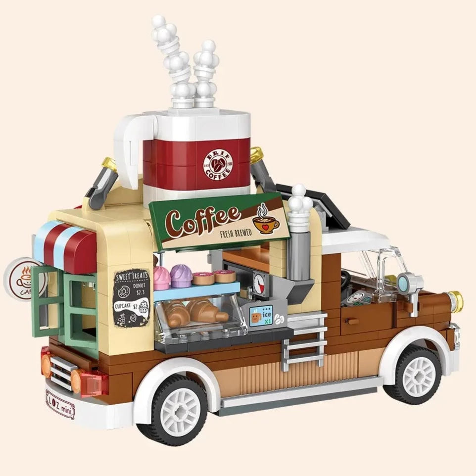 kawaiies-softtoys-plushies-kawaii-plush-Pizza and Coffee Truck Nano Building Blocks Build it