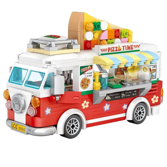 kawaiies-softtoys-plushies-kawaii-plush-Pizza and Coffee Truck Nano Building Blocks Build it Pizza (no box)