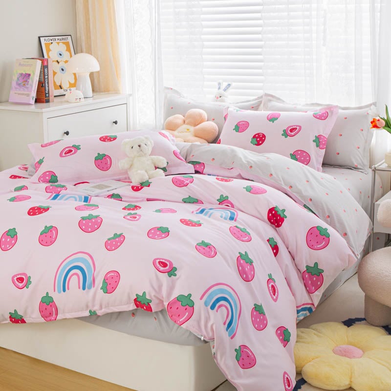 kawaiies-softtoys-plushies-kawaii-plush-Playful Panda Bedding Set Bedding Sets