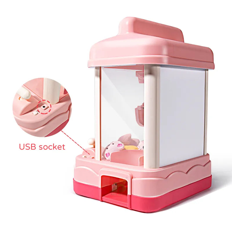 kawaiies-softtoys-plushies-kawaii-plush-Prize Claw Bunny & Bear Mini Claw Machine | NEW Toys