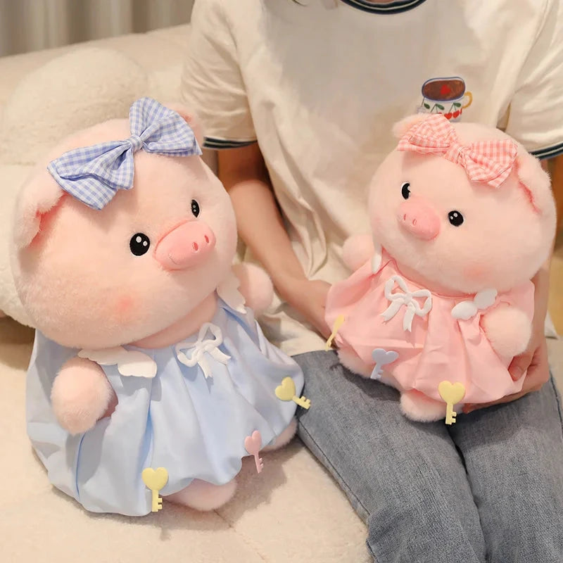 kawaiies-softtoys-plushies-kawaii-plush-Rosie & Belle the Pretty Pink Piggy Plushies Soft toy