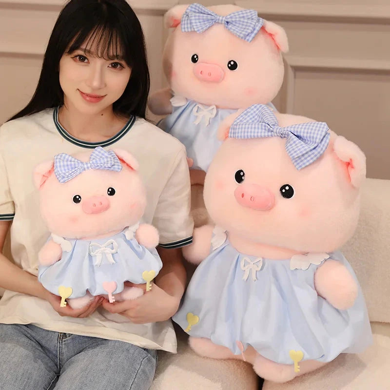 kawaiies-softtoys-plushies-kawaii-plush-Rosie & Belle the Pretty Pink Piggy Plushies Soft toy