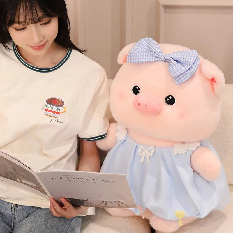 kawaiies-softtoys-plushies-kawaii-plush-Rosie & Belle the Pretty Pink Piggy Plushies Soft toy