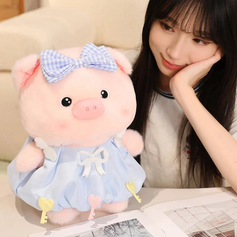 kawaiies-softtoys-plushies-kawaii-plush-Rosie & Belle the Pretty Pink Piggy Plushies Soft toy