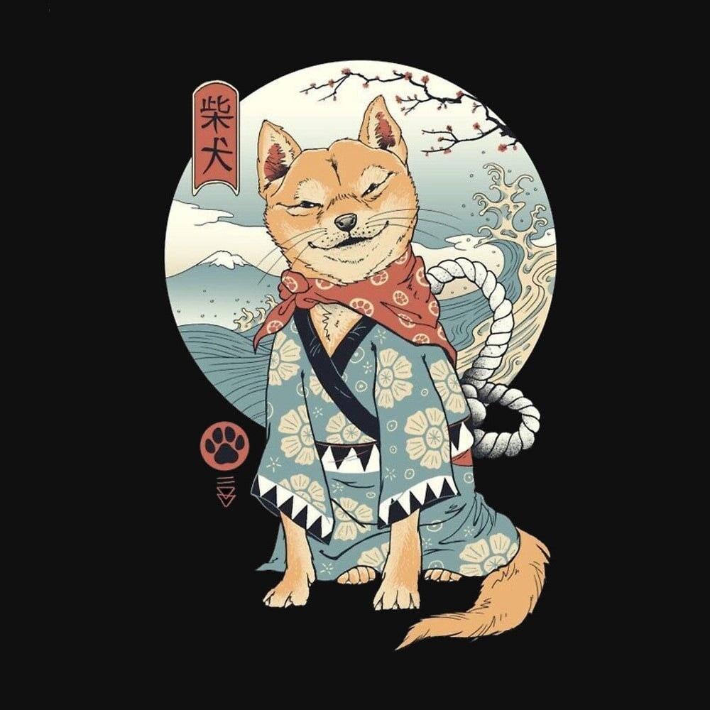 kawaiies-softtoys-plushies-kawaii-plush-Shiba Inu in Kimono Tee Tops
